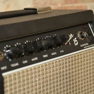 Rare Vintage Squier 15 Guitar Amp by Fender - Japan image 3