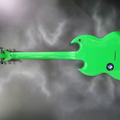 2015 LTD Slimer Viper, Tony Perry Signature, Slime Green W/ Black Splatter image 6
