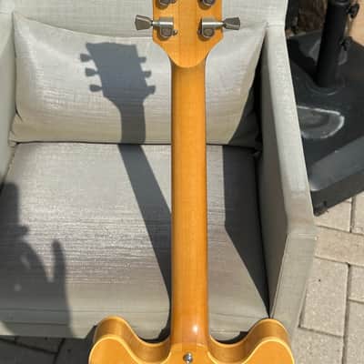 Gibson ES-335 Moog Prototype 1981 - 1-off Blonde Dot Neck w/a Moog Synth built on board made for Roy Clark. image 8