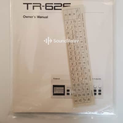 Roland TR-626 - Vintage Drum Machine – w/Original Manual & Stickers – Tested image 6
