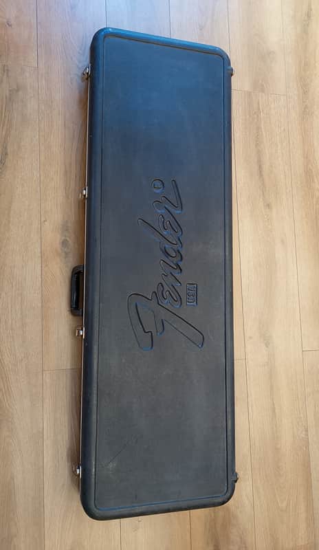 Fender Precision Bass Molded Case Vintage 1978-1981 - Black image 1