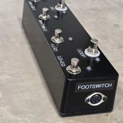 Custom Mark IV FU-3 Footswitch for Mesa Boogie - w/ Custom 12-Ft Cable image 2