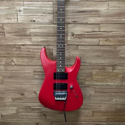 Charvel Fusion Deluxe 1990 1991 - Pearl Red MIJ * Routed for Humbucker in Neck* image 2