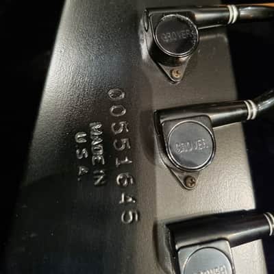 Gibson Nikki Sixx Signature Blackbird Bass 2001 Flat Black image 8