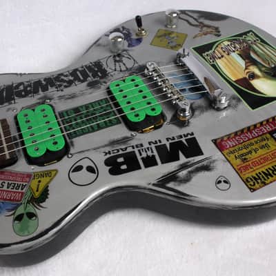 Custom Painted and Upgraded (Aged and Worn) Epiphone LP Special ll With Matching Headstock image 19