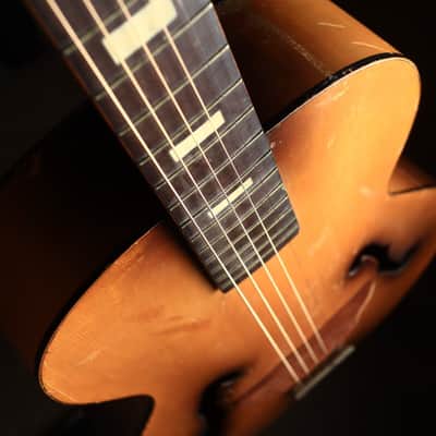 Vintage  S.S. Stewart USA American Archtop Acoustic Guitar image 8