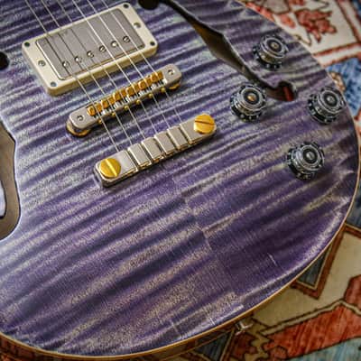 PRS USA Paul Reed Smith McCarty 594 Hollowbody II "Faded Purple + Rosewood" (2025) image 7