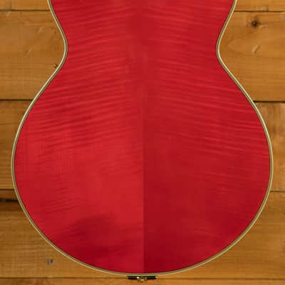 Ibanez GB10SEFM George Benson Hollow Body - Ebony - Sapphire Red image 2