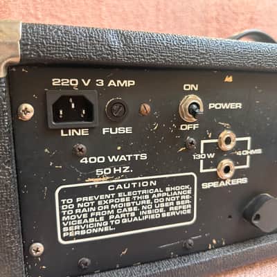 Peavey Standard 260H 260 130W Josh Homme Qotsa Stoner Doom RARE image 6