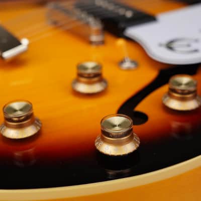 Epiphone Casino Vintage Sunburst Electric Guitar w/ Hardshell Case #59253 image 20