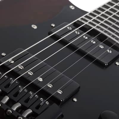 Schecter Sun Valley Super Shredder Exotic HT Ziricote Natural Satin image 6