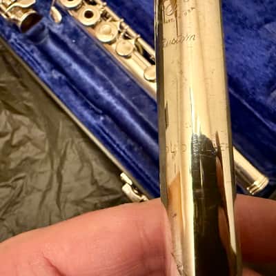 Gemeinhardt 3SHB Intermediate Flute w/Solid Silver Custom J1 Headjoint, Open Hole, Low B Foot image 8