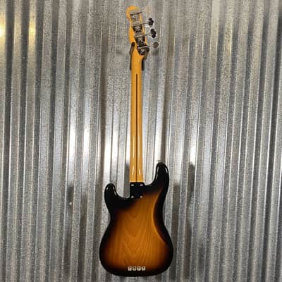 Fender American Vintage II 1954 Precision Bass 2 Color Sunburst & Case #0886 Used image 8