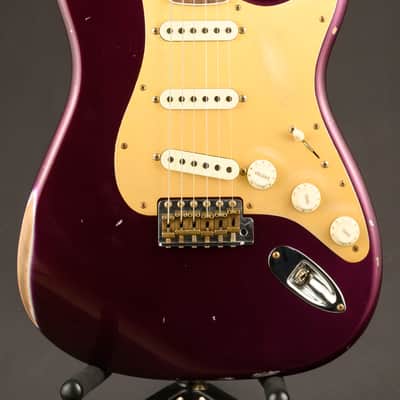 Fender Custom Shop '65 Stratocaster "Chicago Special" Relic - Midnight Purple Sparkle image 3