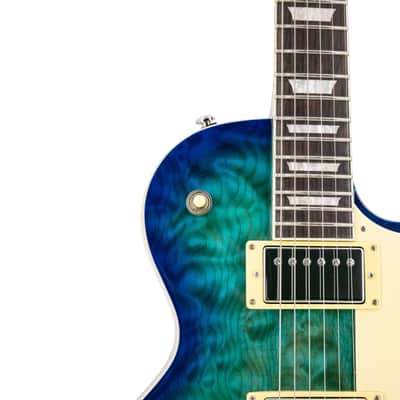 Heritage Ascent+ Collection H-150 Electric Guitar, Lake Blue Burst image 9