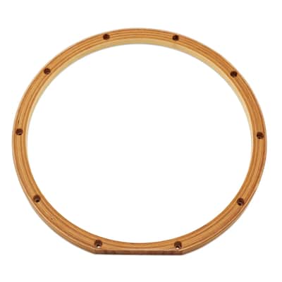 PDP Wood Snare Drum Hoop 14" 10-Lug Batter Side w/Cutouts image 1