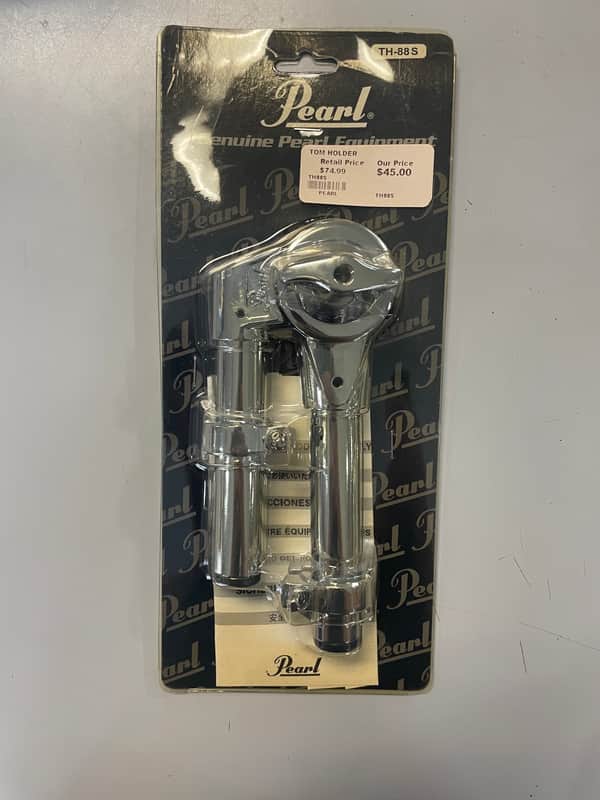 Pearl TH88S Short Tom Holder with Gear Tilter 2010s - Chrome image 1