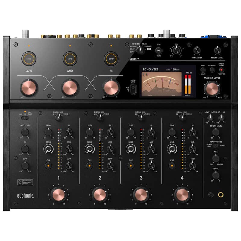 AlphaTheta EUPHONIA 4-Channel Professional Rotary Mixer image 1