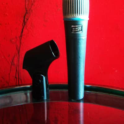 Vintage RARE 1980's Shure BETA 57 Supercardioid Dynamic Microphone Low Z w accessories SM57 Beta 57A 545 image 15