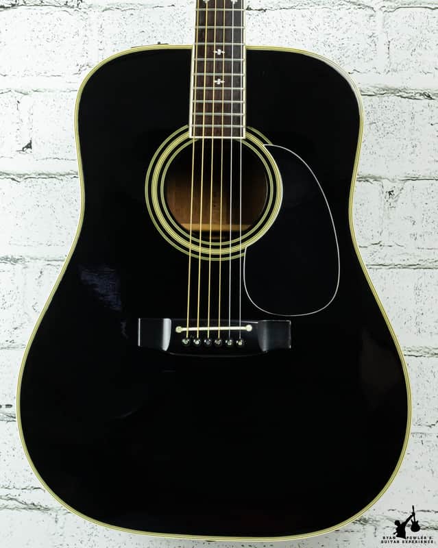 1983 Takamine EF-341 Black Japan Model w/ OHSC image 1