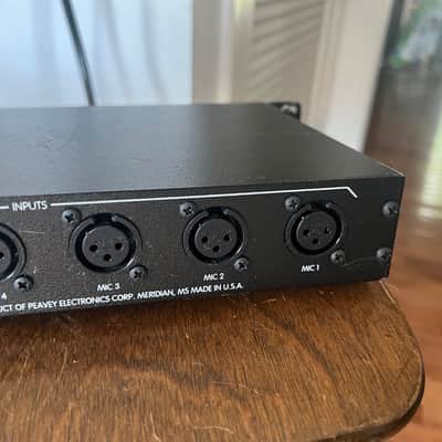 Peavey CMX 602 six channel audio mixer with rack mount bolts and washers. image 8