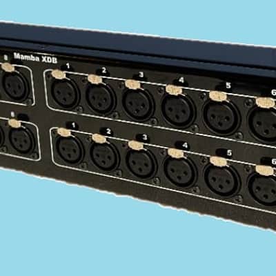 Mamba 32 XLR Female to 4 DB25 Tascam Pin Out 2RU Patch Bay image 2