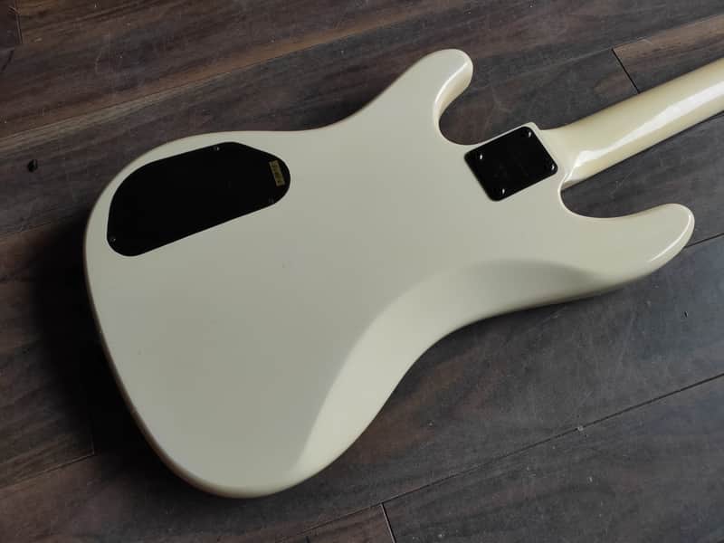 1980's Aria Pro II Diamond Series JPJ-400 Bass Guitar (White) | Reverb