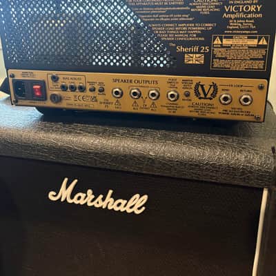 Victory Amps The Sheriff 25 2-Channel 25-Watt Guitar Amp Head 2022 - Present - Black image 2