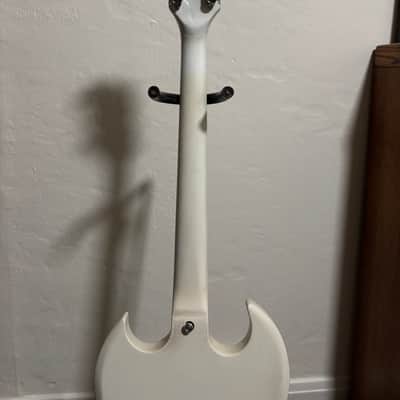 *HEAVILY MODIFIED* Gibson SG Special 1972 - 1977 - White Refin image 4