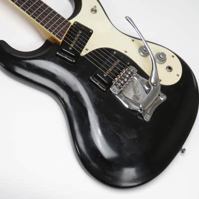 Mosrite Mark I Ventures 1971 Black Refin image 14