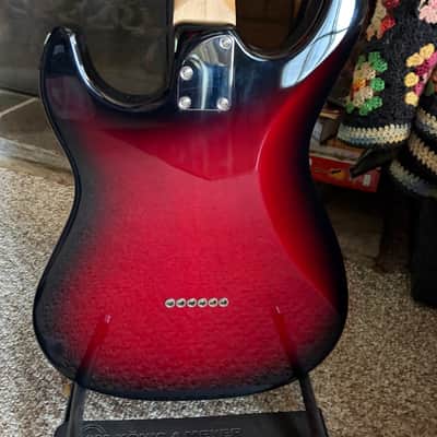 1990s Carvin Bolt HSS  - Red Burst - Carvin G&G HSC image 7