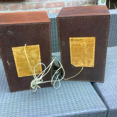 Svenska SINUS Swedish Design 60’s 70’s Sinus 1017 speakers loudspeakers Gorgeous wood look image 3