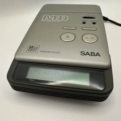 Saba MCD-1 MiniDisc Spieler MD Player Walkman Rare Vintage Retro image 11