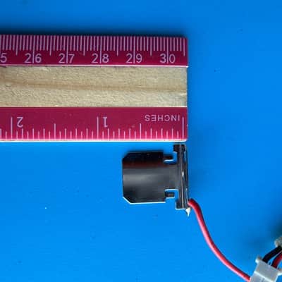 YAMAHA YPR-7 Keyboard Replacement Part: Battery Spring & Contact Plate w/Harness image 7