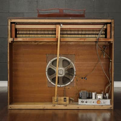 Wurlitzer 700 Electronic Piano in Mahogany image 12