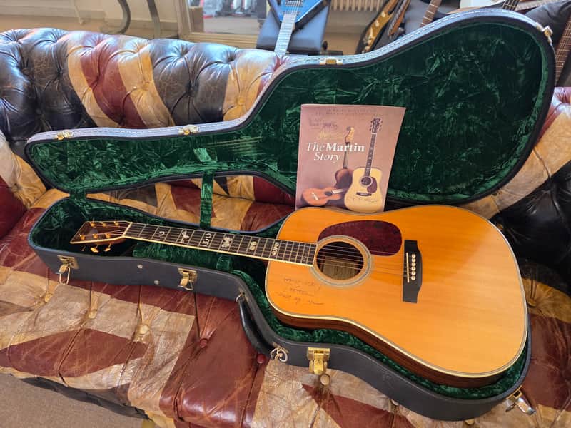 Martin HD-40MS Marty Stuart Signature Artist Owned Ex- JOHNNY CASH signed rare limited edition acoustic guitar D-45 D45 image 1