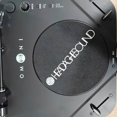 OMNI PORTABLE DVS TURNTABLE by HEADACHE SOUND  Rev 2 2021 - Black image 2
