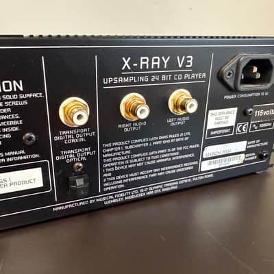Musical Fidelity X-RAY v3 (Preowned) Great Condition comes with remote image 3