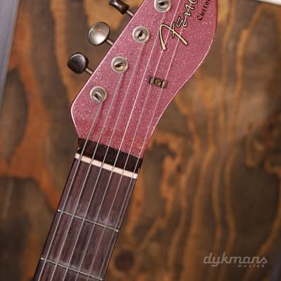 Fender Custom Shop Limited Edition CuNiFe Telecaster Custom Journeyman Relic Aged Champagne Metallic image 12