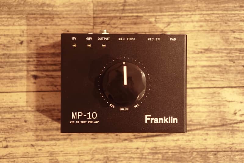 Franklin Audio MP-10 Mic to Instrument Preamp image 1
