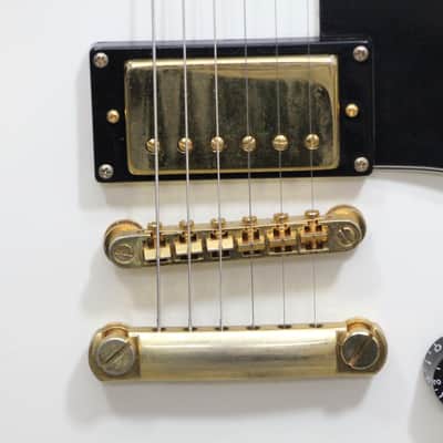Epiphone LP-Custom Inspired by Gibson 6 String Electric Guitar - White image 5