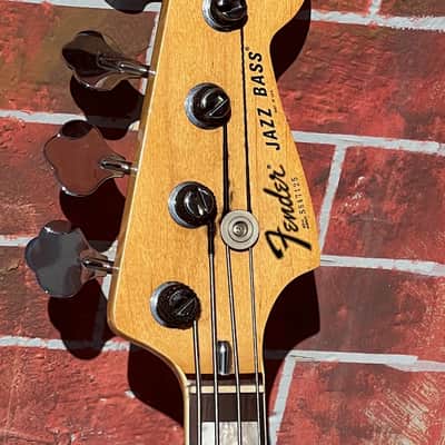Fender Jazz Bass 1980 - 1-off original Maui Blue International Color ultra clean & cool. image 6
