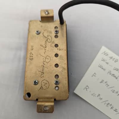 Rugir Pickups 7 String Custom Made in Japan MIJ Neck and Bridge Humbucker - Black image 4