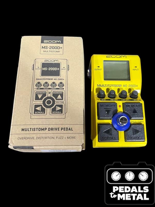 ZOOM 【公式通販】 イエロー MS-2000+ MULTISTOMP ZOOM イエロー MS-2000+ MULTISTOMP ギター