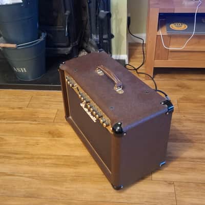 Marshall Acoustic Soloist AS50R 2-Channel 50-Watt 2x8" Acoustic Guitar Combo 2000s - Brown image 2