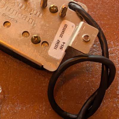 Seymour Duncan SH4 Humbucker Guitar Pickup Black 16.81K image 6