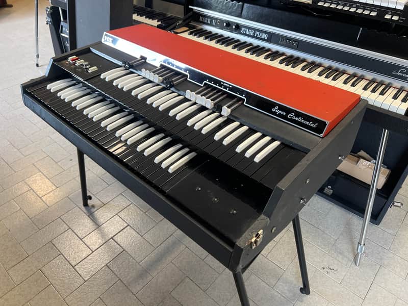 Vox Super Continental 1960s - Black & Red image 1