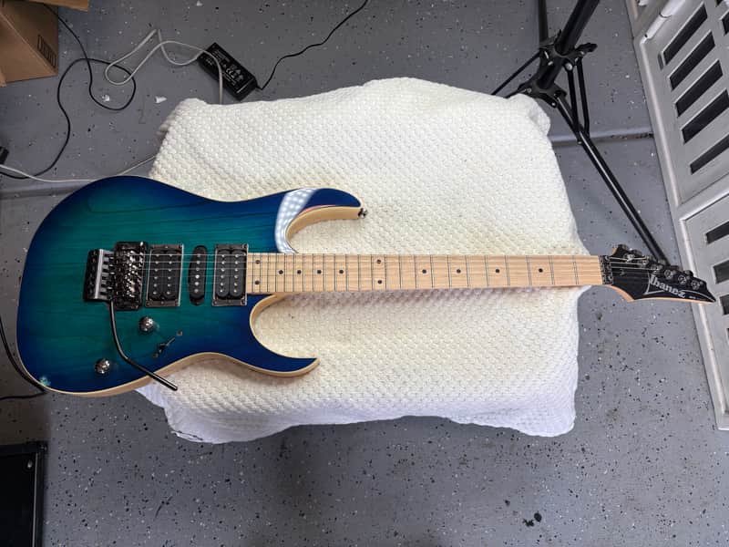 Ibanez RG470AHM Blue Moon Burst BMT Electric Guitar RG 470 RG470 AHM. image 1