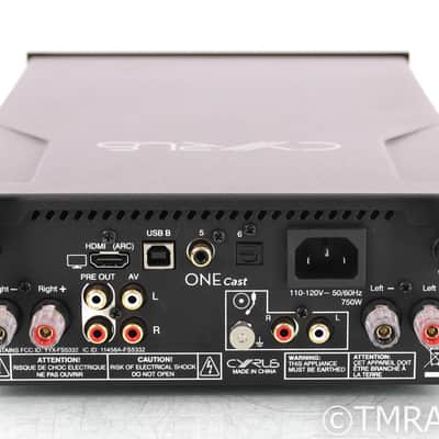 Cyrus ONE Cast Wireless Streaming Integrated Amplifier; Black; Remote image 5