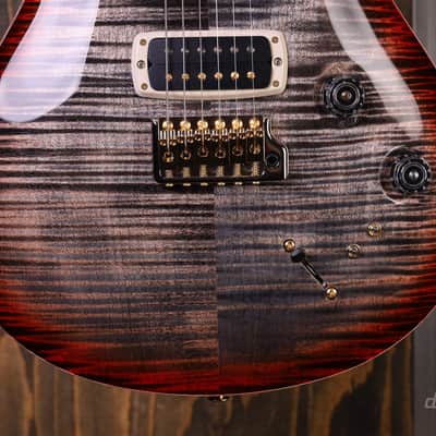 PRS Wood Library Modern Eagle V Charcoal Cherry Burst image 4